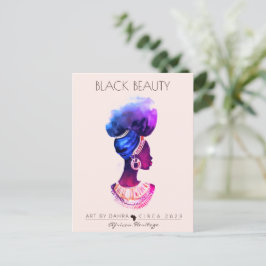 美しいアフリカの女王 ポストカード