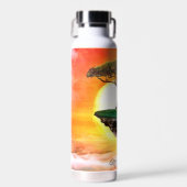 美しいアフリカアカシアツリー ウォーターボトル (正面)