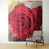 美しいアフリカレッドローズ タペストリー (インサイチュ)