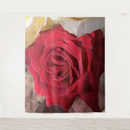 美しいアフリカレッドローズ タペストリー