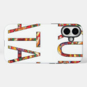 美しいアフリカヴィンテージカラーズハクナマタタアート Case-Mate iPhoneケース (裏面 (横))