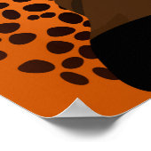 美しいアフリカ人女性ポスター ポスター (角)