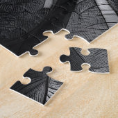 美しいアフリカ人女性 ジグソーパズル (側面)