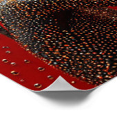 美しいアフリカ人女性 ポスター (角)