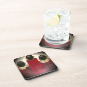 美しいアフリカ民族部族マサイオーナメント.pn コースター (右側)