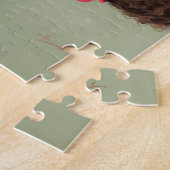 美しいアフリカ系アメリカ人の女の子のアートワークのパズル ジグソーパズル (側面)