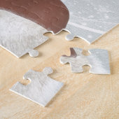 美しいアフリカ系アメリカ人の女性 ジグソーパズル (側面)