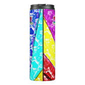 美しいアフリカ系アメリカ人の少女 タンブラー (裏面)