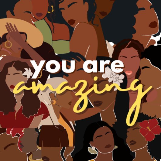 美しいアフリカ系アメリカ人女性ノート空白のブック ノートブック