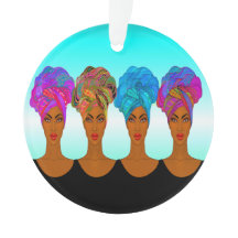 美しいアフリカ系アメリカ人女性