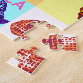 美しいアフリカ ジグソーパズル (側面)