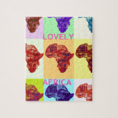 美しいアフリカ ジグソーパズル (縦)