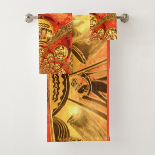 美しいアフリカ バスタオルセット (インサイチュ)