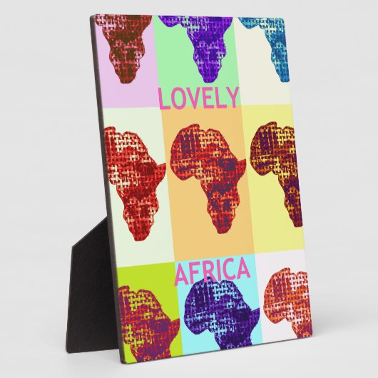 美しいアフリカ フォトプラーク (側面)