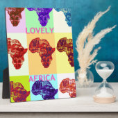 美しいアフリカ フォトプラーク (側面)