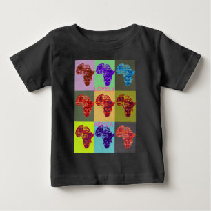 美しいアフリカ ベビーTシャツ