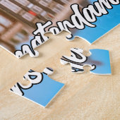 美しいアムステルダム、オランダ ジグソーパズル (側面)