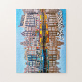 美しいアムステルダム、オランダ ジグソーパズル (縦)