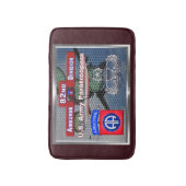 美しいアメリカのガーディアン第82空挺飛行 バスマット (正面縦)