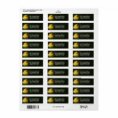 美しいアメリカの金魚のソングバード ラベル (フルシート)