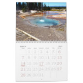 美しいアメリカの風景 カレンダー (3月 2027)