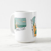 美しいアメリカ州風景はがきセット コーヒーマグカップ (正面左)