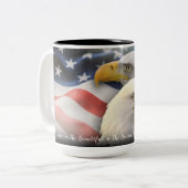 美しいアメリカ：デラ・イーグルス ツートーンマグカップ (正面左)