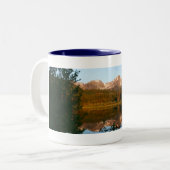 美しいアメリカ: Sprague湖 ツートーンマグカップ (正面左)