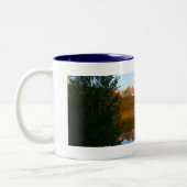 美しいアメリカ: Sprague湖 ツートーンマグカップ (左)