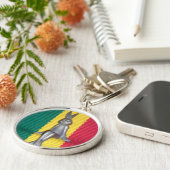 美しいアメージングラビットキングストンジャマイカ キーホルダー (側面)