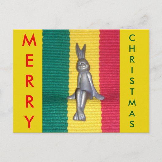 美しいアメージングラビットキングストンジャマイカ シーズンポストカード (正面)