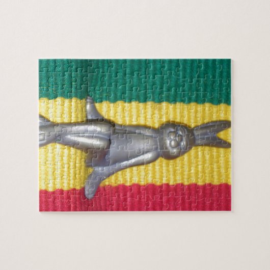 美しいアメージングラビットキングストンジャマイカ ジグソーパズル (横)