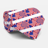 美しいアメージング統一された州国旗の万華鏡のように千変万化するパターン ネクタイ (ロール)