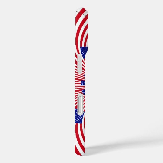 美しいアメージング統一された州国旗の万華鏡のように千変万化するパターン Case-Mate iPhoneケース (裏面 / 右)