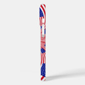 美しいアメージング統一された州国旗の万華鏡のように千変万化するパターン Case-Mate iPhoneケース (裏面 / 左)