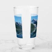 美しいアラスカの風景写真 College Fjord II タンブラーグラス (左)