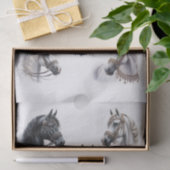 美しいアラビアファンシー馬 薄葉紙 (ギフト)