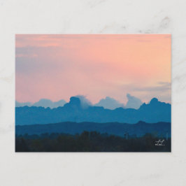美しいアリゾナサンライズ シーズンポストカード