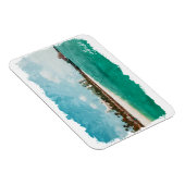 美しいアルバ熱帯島旅行 マグネット (右側)