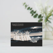 美しいアルメニアԳեղեցիկ Հայաստանはがき シーズンポストカード (スタンド正面)