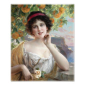 美しいアンダーザオレンジツリーバイエマイルバーノン フォトプリント (正面)