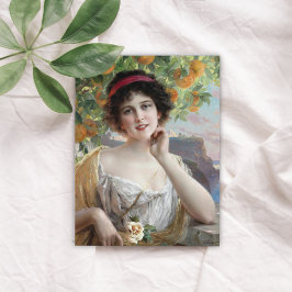 美しいアンダーザオレンジツリーバイエマイルバーノン ポストカード