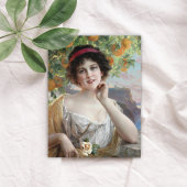 美しいアンダーザオレンジツリーバイエマイルバーノン ポストカード