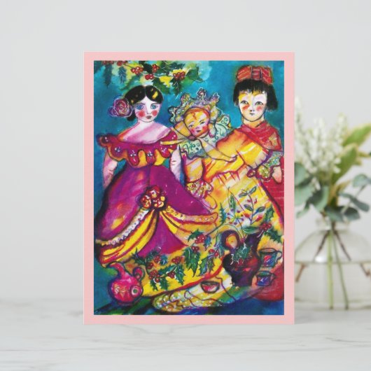 美しいアンティーク人形 (スタンド正面)