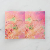 美しいアンティーク人形 シーズンカード (内部)