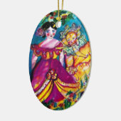 美しいアンティーク人形 セラミックオーナメント (左)