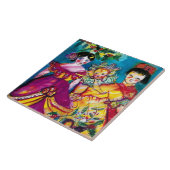 美しいアンティーク人形 タイル (側面)