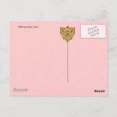 美しいアンティーク人形 ポストカード (裏面)