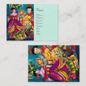 美しいアンティーク人形 名刺 (正面/裏面)