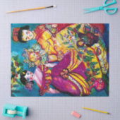 美しいアンティーク人形 薄葉紙 (クラフト)